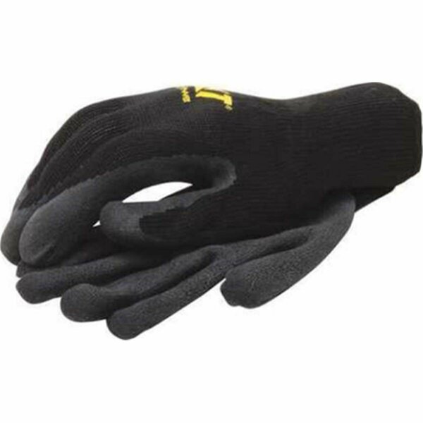 Boss Hi-Vis Green Latex Palm String Knit Gloves - Extra Large CAT017418X